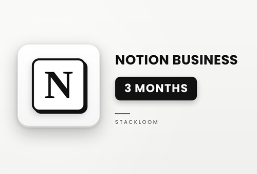 Notion Business Personal Account – 3 Months