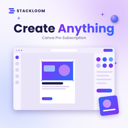 Canva Pro 12 Month Subscription – Premium Design Tools
