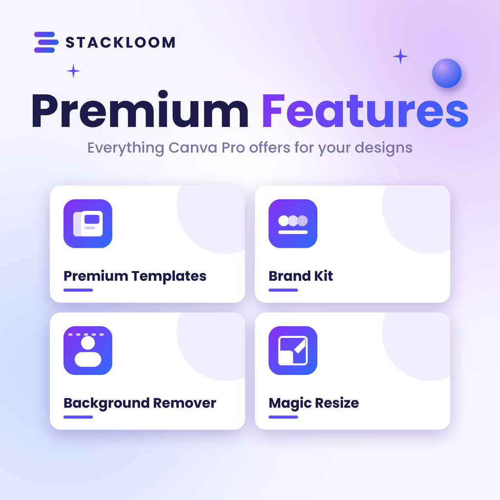 Canva Pro 12 Month Subscription – Premium Design Tools